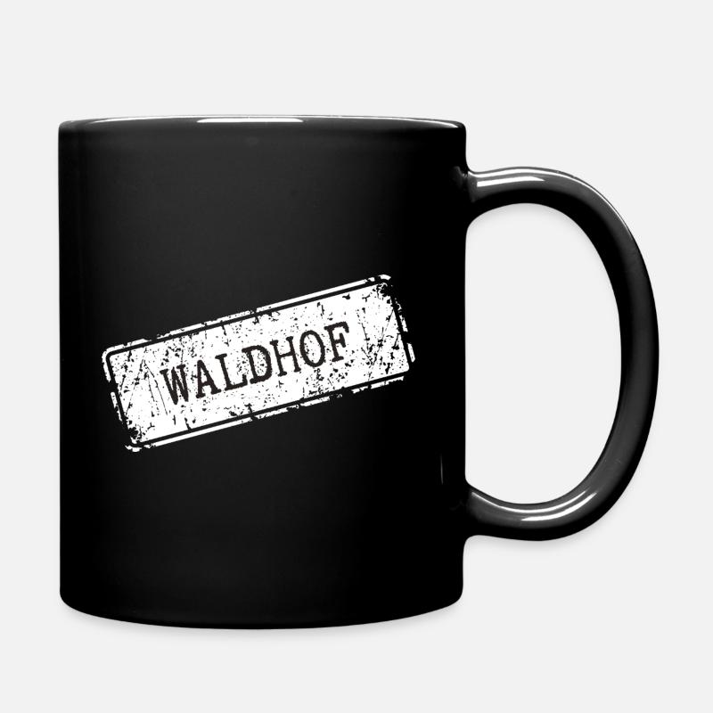 Waldhof - Tasse einfarbig - Schwarz