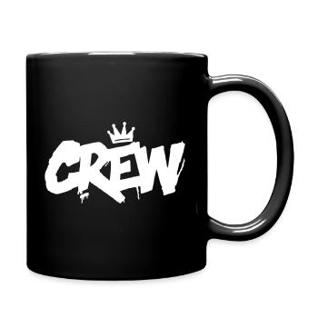 Lettrage de l’équipage - Mug uni - noir - Droite