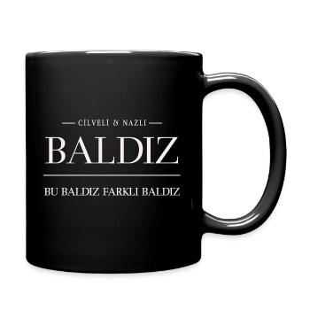 Gefallsüchtige und süße Baldiz – Türkisch Style - Tasse einfarbig - Schwarz - Rechts