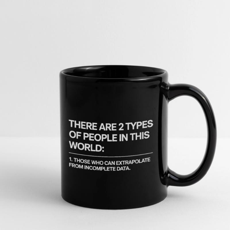 Statistik Analyse Data Science Extrapolation Tasse einfarbig