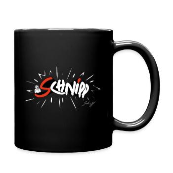Schnipp Hoodie - Tasse einfarbig - Schwarz - Rechts