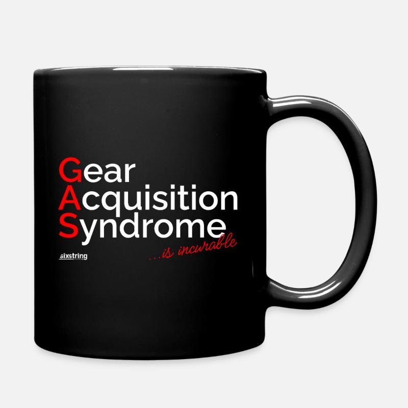 Gear Acquisition Syndrome - Tasse einfarbig - Schwarz