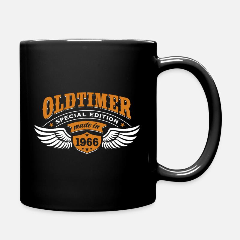 Oldtimer Modell 1966 | Geburtstag Geschenk Cap - Tasse einfarbig - Schwarz
