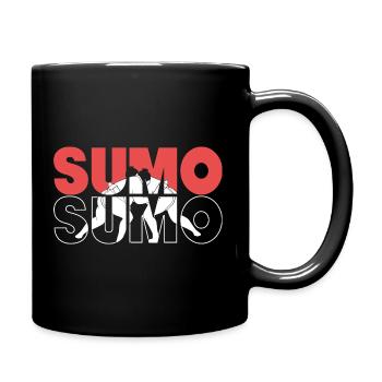 sumo - Full Colour Mug - black - Right