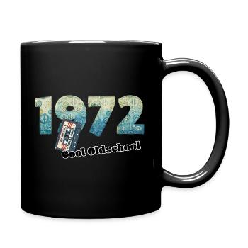 1972 Vintage Retro – Cassette – Cool Olds - Mug uni - noir - Droite