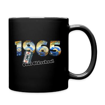 1965 Jahrgang Retro Vintage – Kassette – Cool Olds - Tasse einfarbig - Schwarz - Rechts