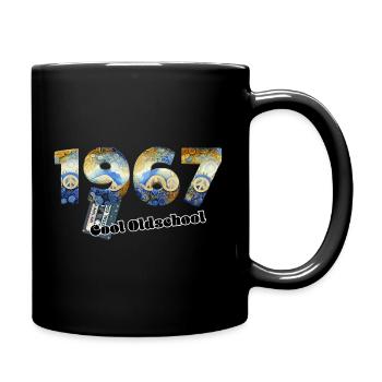 1967 Jahrgang Retro Vintage – Kassette – Cool Olds - Tasse einfarbig - Schwarz - Rechts
