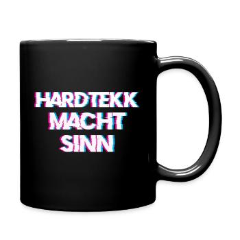 Hardtekk Tekk - Tasse einfarbig - Schwarz - Rechts