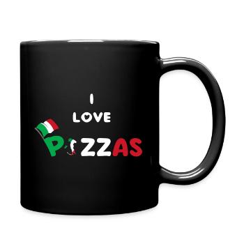 pizza humour cadeau pazzaiolo - Mug uni - noir - Droite