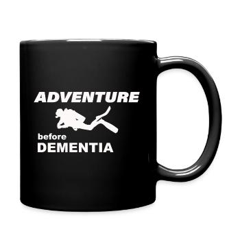 AVENTURE DE PLONGÉE - Mug uni - noir - Droite