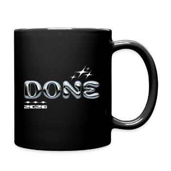 Finished 2028 Chrome Bubble Design - Full Colour Mug - black - Right
