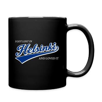I Got Lost In Helsinki And Loved It - Full Colour Mug - black - Right