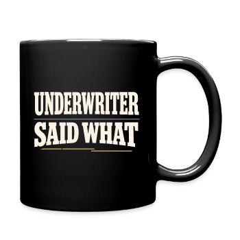 Mortgage Brokers, Loan Officers, - Full Colour Mug - black - Right