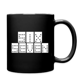 67 - Soixante-sept Numéro 67 Mème Six Seven Mème - Mug uni - noir - Droite