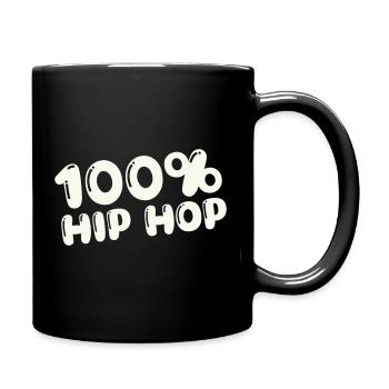 100,-_hip_hop- - Full Colour Mug - black - Right