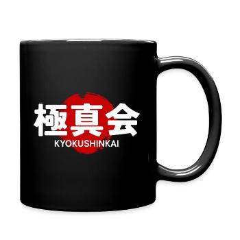 Kyokushin Karate Dojo GYM Kanji japonais - Mug uni - noir - Droite