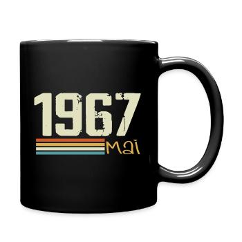 Mai 1967 - Mug uni - noir - Droite