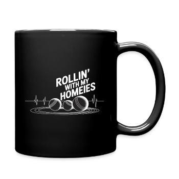 Boccia King Precision Passion - Full Colour Mug - black - Right