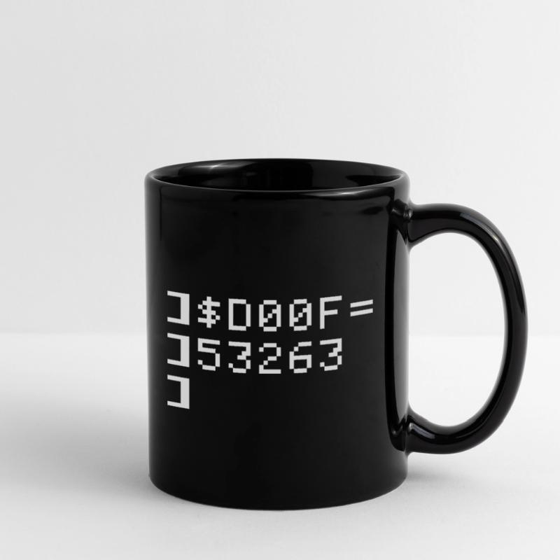DOOF Code 8 bits Nerd Terminal Pixel Retro Mug uni