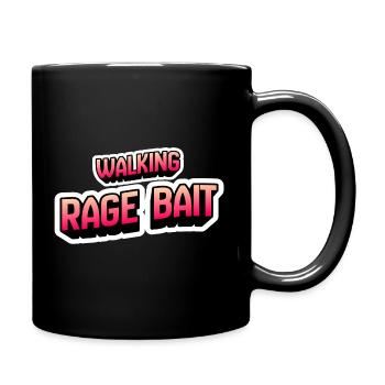 Walking Rage Bait - Full Colour Mug - black - Right