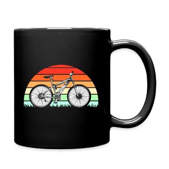 E-Bike EBike E Bike - Tasse einfarbig - Schwarz - Rechts