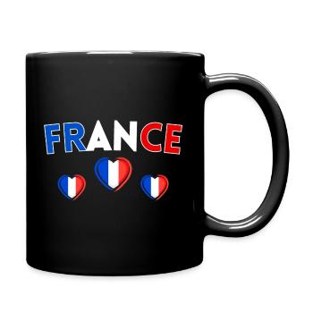 Drapeau France Cadeau Homme Femme France Cadeau - Mug uni - noir - Droite