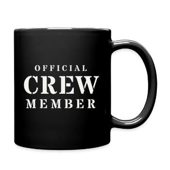 Sécurité officielle de l’équipe Stencil Event - Mug uni - noir - Droite