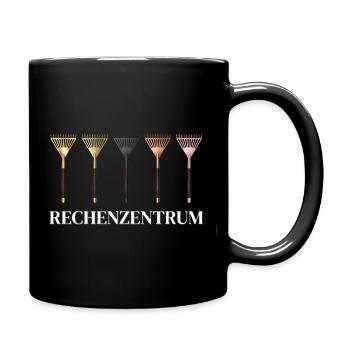 Rechenzentrum Gärtner Garten Gartenarbeit - Tasse einfarbig - Schwarz - Rechts