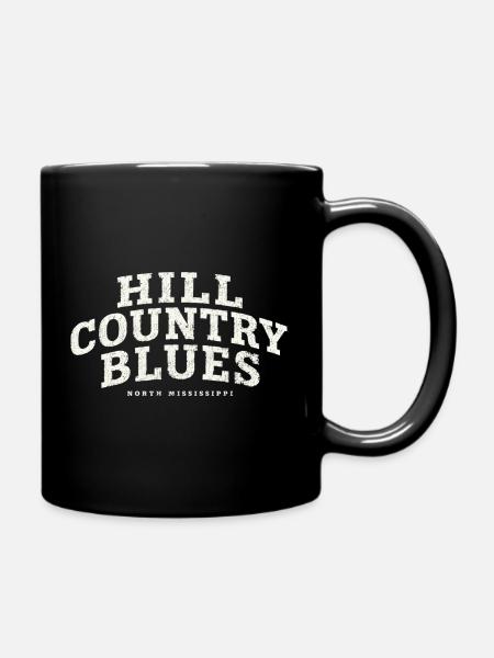 Hill Country Blues North Mississippi - Full Colour Mug - black