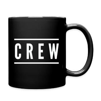 crew_linie- - Mug uni - noir - Droite