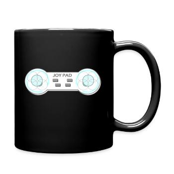 Joy Pad Boob Controller - Full Colour Mug - black - Right
