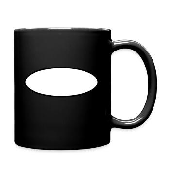 Hintergrund - Tasse einfarbig - Schwarz - Rechts