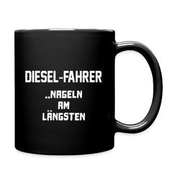 DIESEL POWER - Tasse einfarbig - Schwarz - Rechts