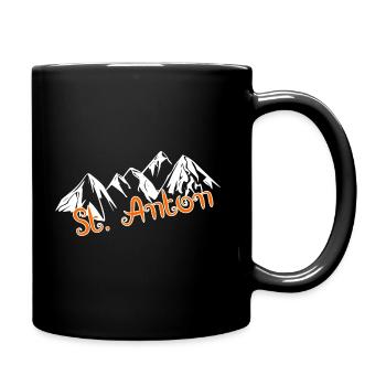 St. Anton - Mug uni - noir - Droite