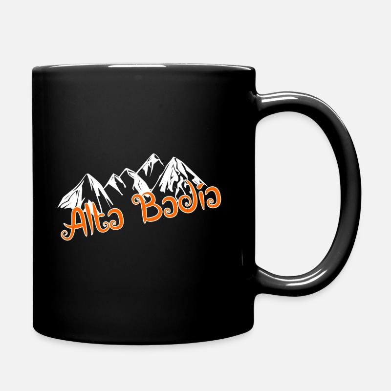 Alta Badia - Tasse einfarbig - Schwarz