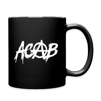 ACAB - Tasse einfarbig - Schwarz - Rechts