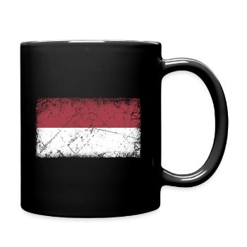 Indonesien indonesia asien asia - Tasse einfarbig - Schwarz - Rechts
