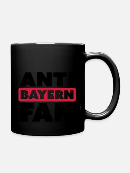 ANTI BAYERN FAN - Tasse einfarbig - Schwarz