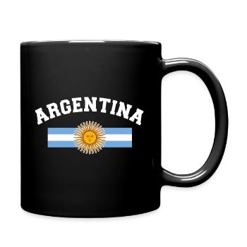 Argentina - Full Colour Mug - black - Right