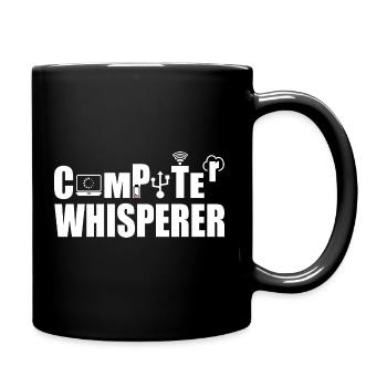 Cadeau de programmeur informatique informaticien - Mug uni - noir - Droite
