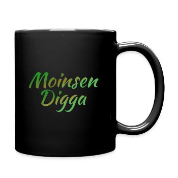 Moinsen Digga - Tasse einfarbig - Schwarz - Rechts