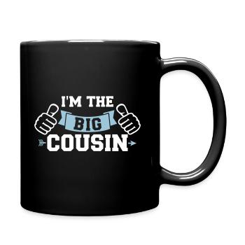 Cousin - Tasse einfarbig - Schwarz - Rechts