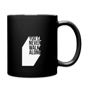 Liverpool - Vous ne marcherez jamais seul - Mug uni - noir - Droite
