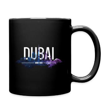 DUBAI SKYLINE KHALIFA - Tasse einfarbig - Schwarz - Rechts
