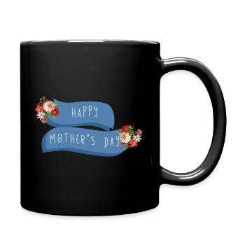 Happy Mother's Day - Full Colour Mug - black - Right