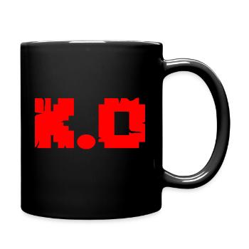 K.O. - Tasse einfarbig - Schwarz - Rechts