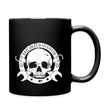 As du bricolage blanc uni - Mug uni - noir - Droite