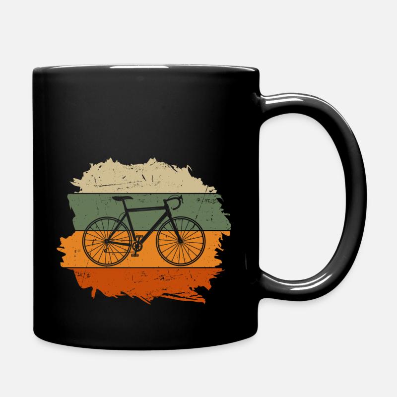 Fahrrad - Tasse einfarbig - Schwarz