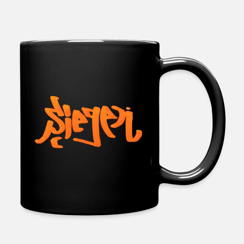 Siegen Grafitti - Tasse einfarbig - Schwarz
