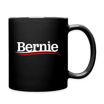 Bernie - Tasse einfarbig - Schwarz - Rechts